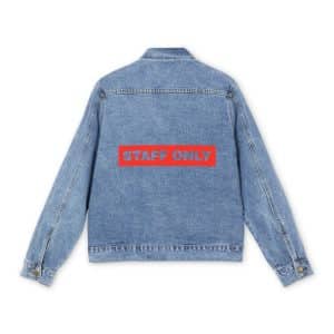 Men's Denim Jacket Staff Only