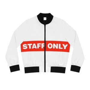 Women's Bomber Jacket (AOP) Staff Only